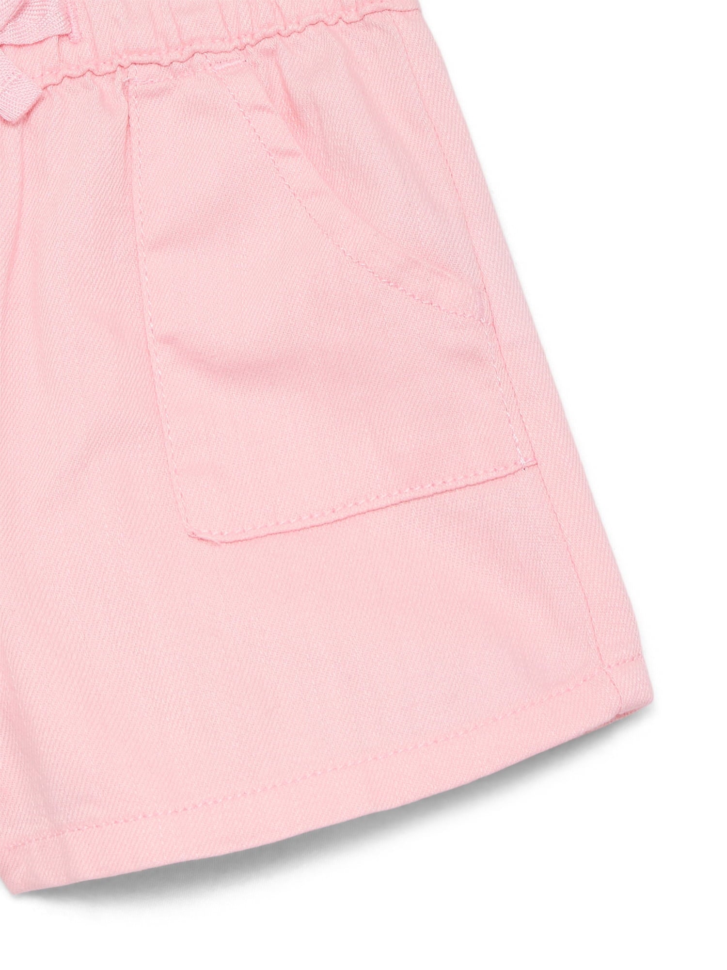 Wonder Nation Baby Girl Woven Shorts, Sizes 0-24 Months