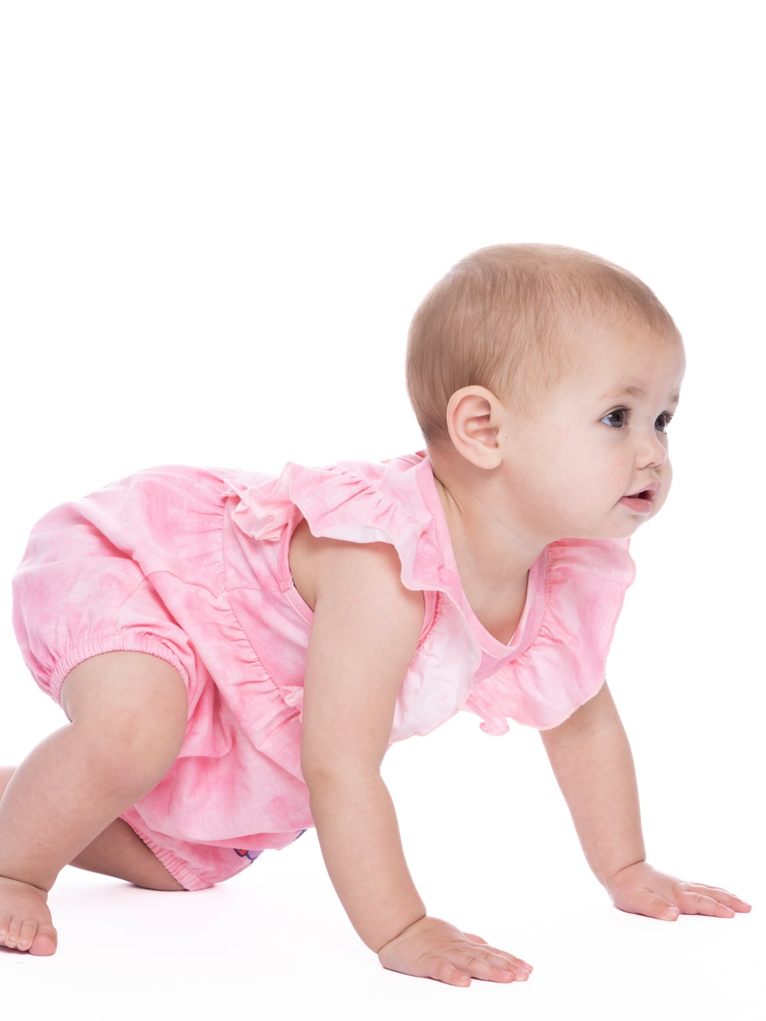 Minnie Mouse Baby Girls Romper Set, 2-Pack, Sizes 0-24 Months