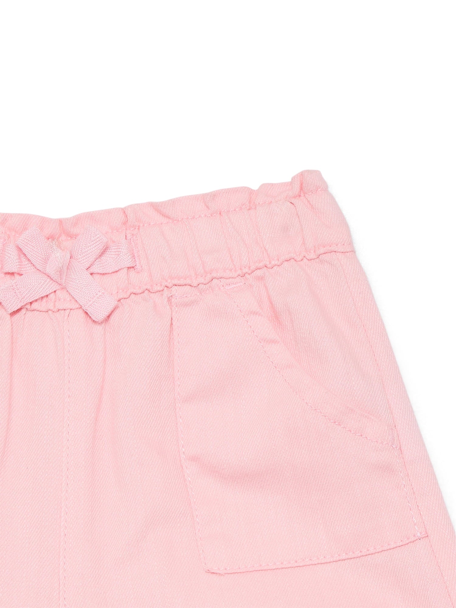 Wonder Nation Baby Girl Woven Shorts, Sizes 0-24 Months