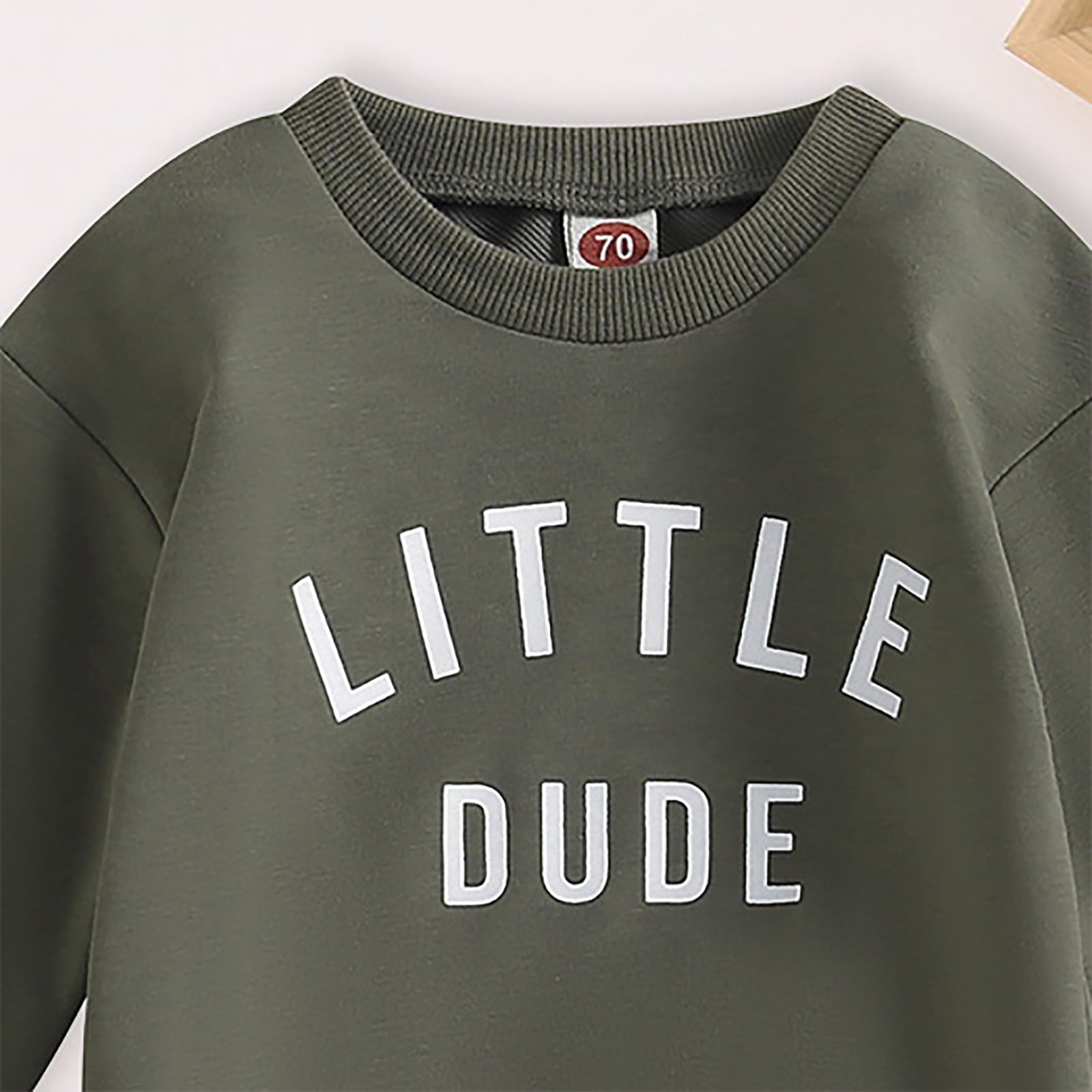 TAmten Baby Boy Clothes 12-18 Months Fall Winter Outfits Letter Crewneck Sweatshirt Casual Pants 2Pcs Clothes Set Fall Outfits Winter Clothes Set(AG,3-6 Months)