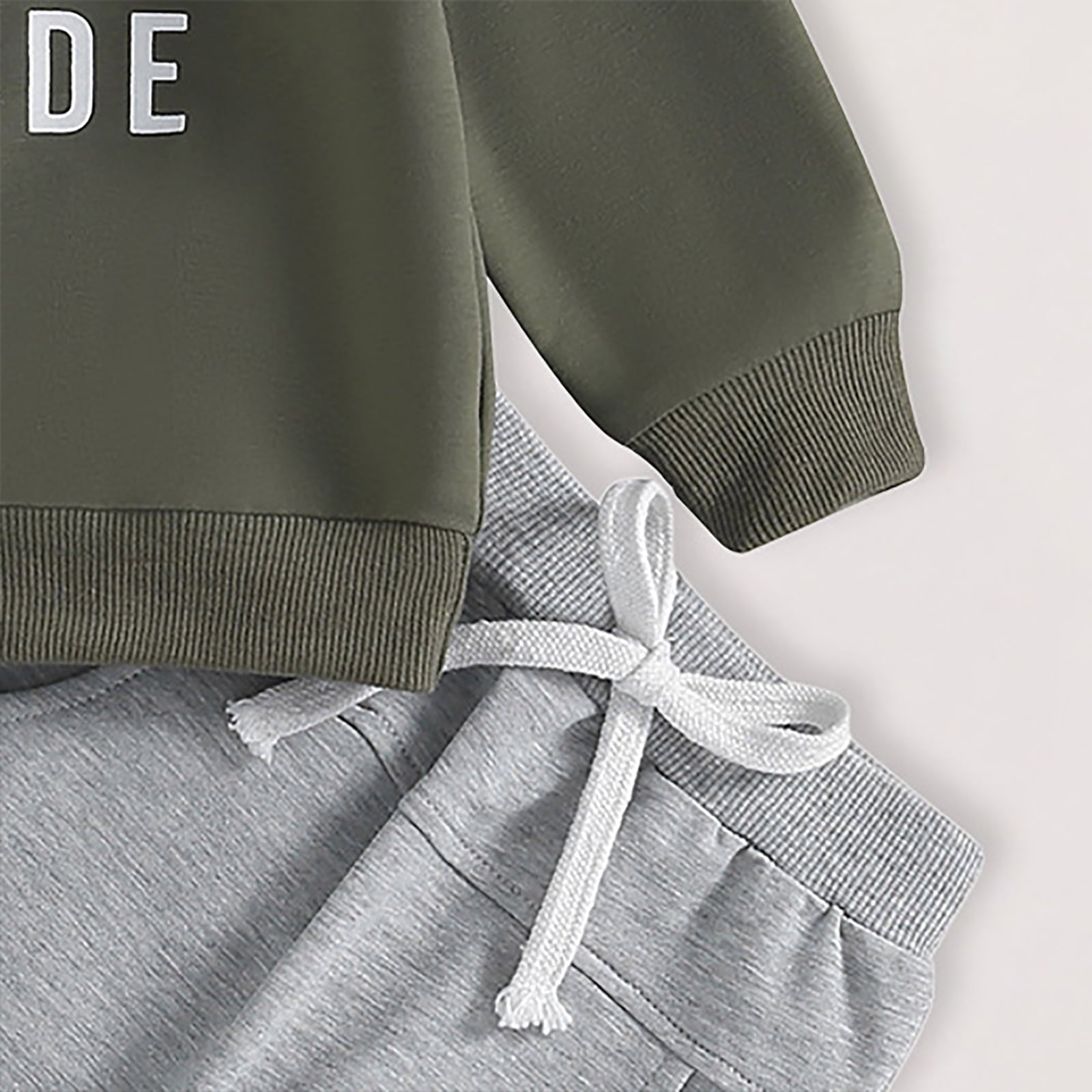 TAmten Baby Boy Clothes 12-18 Months Fall Winter Outfits Letter Crewneck Sweatshirt Casual Pants 2Pcs Clothes Set Fall Outfits Winter Clothes Set(AG,3-6 Months)