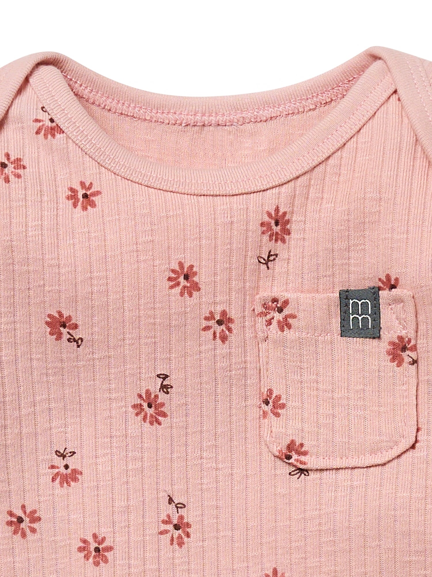 Modern Moments by Gerber Baby Neutral Organic Short Sleeve Bodysuit, Sizes 0/3 Months - 24 Months