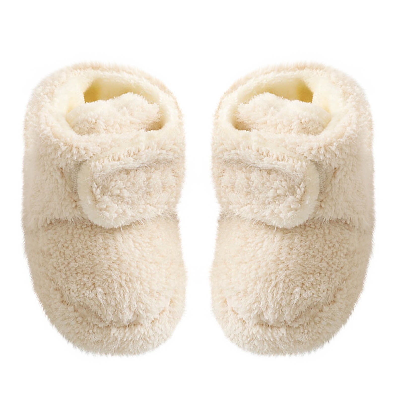 FAIWAD Baby Infants Girls Boys Fleece Warm Sock Shoes Toddlers Solid Color Winter House Slipper Shoes