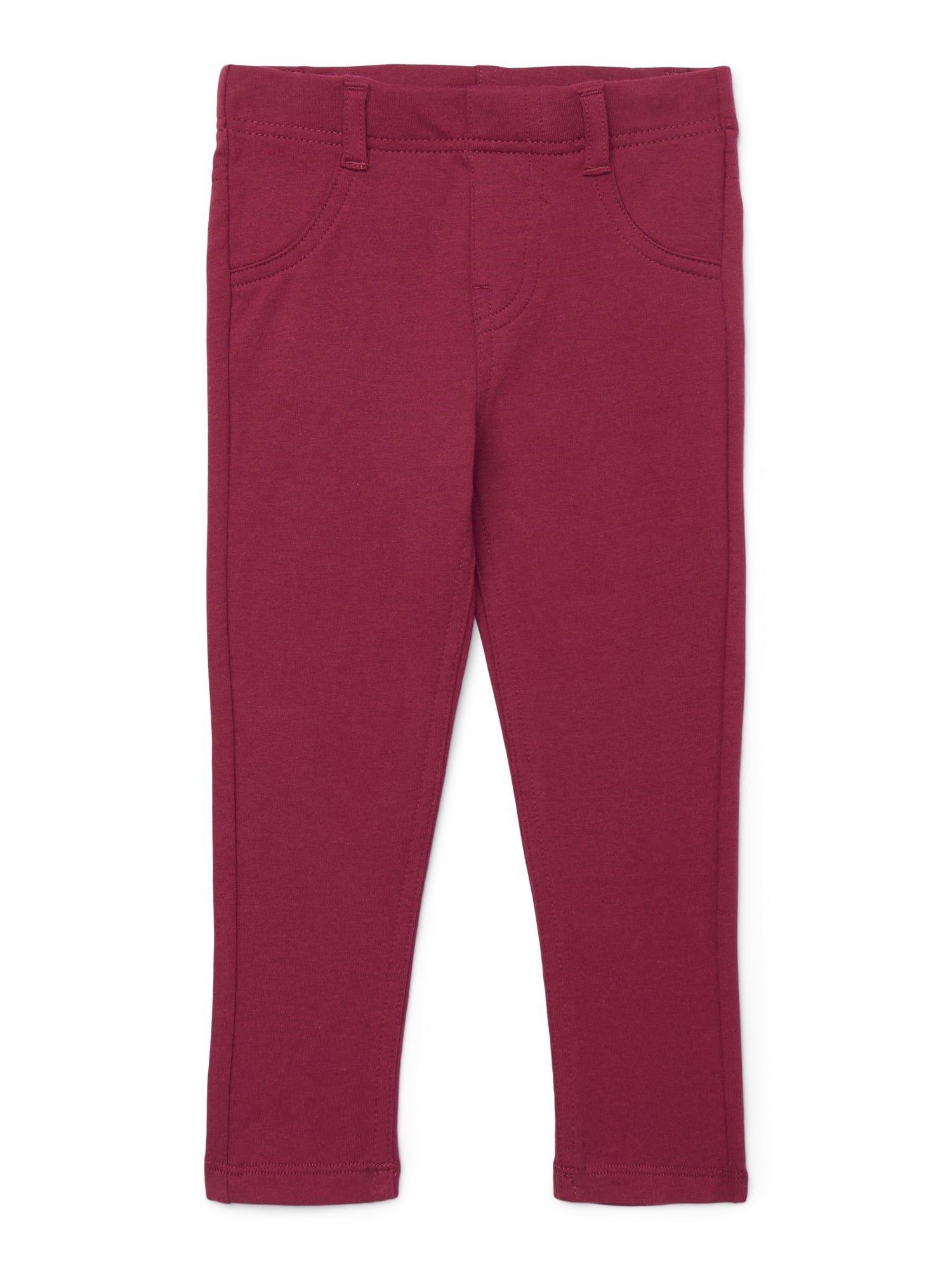 Garanimals Toddler Girl Solid French Terry Jeggings, Sizes 18M-5T