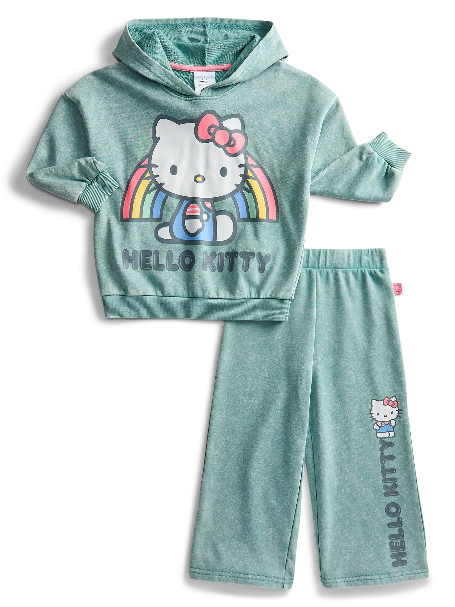 Ford Bronco Toddler Girls Long Sleeve Graphic Hoodie and Matching Sweatpants Set, 2-Piece, Sizes 12M-5T