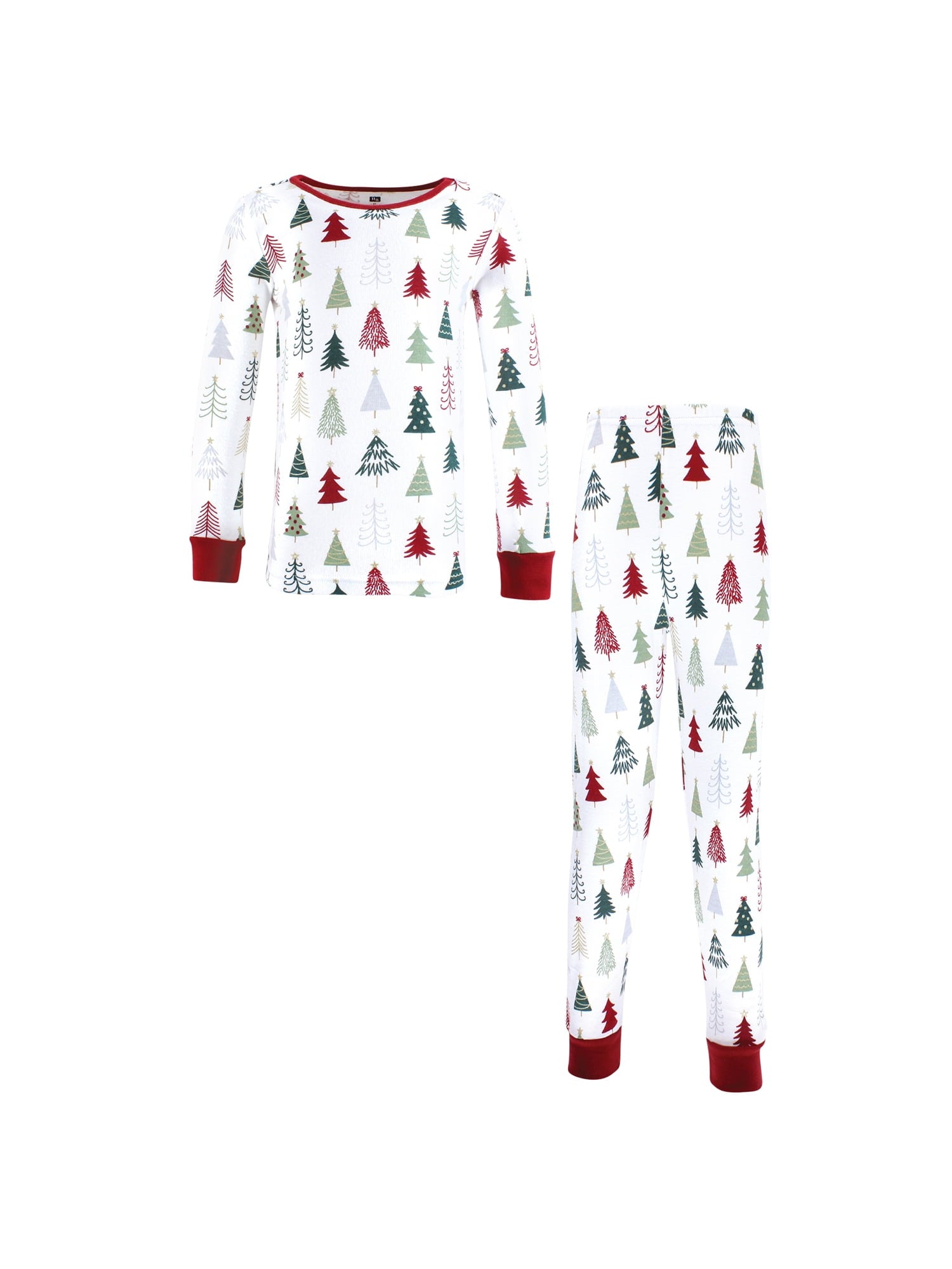 Hudson Baby Long Sleeve Top and Pants Pajama Set, 2-Piece, Sizes 12M- 5T