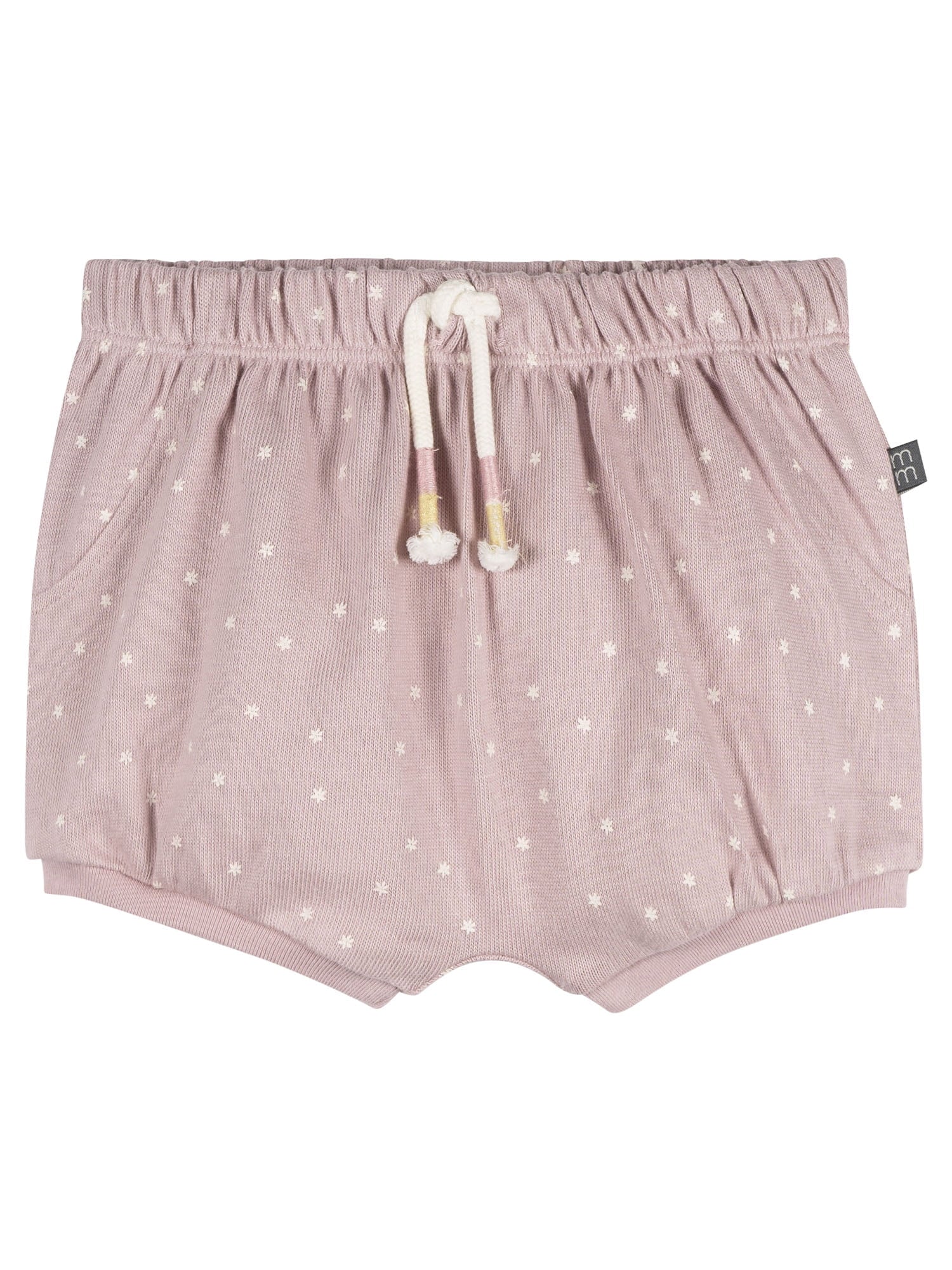 Modern Moments by Gerber Baby Girl Harem Bubble Organic Shorts with Drawstring, Sizes 0/3 Months - 24 Months