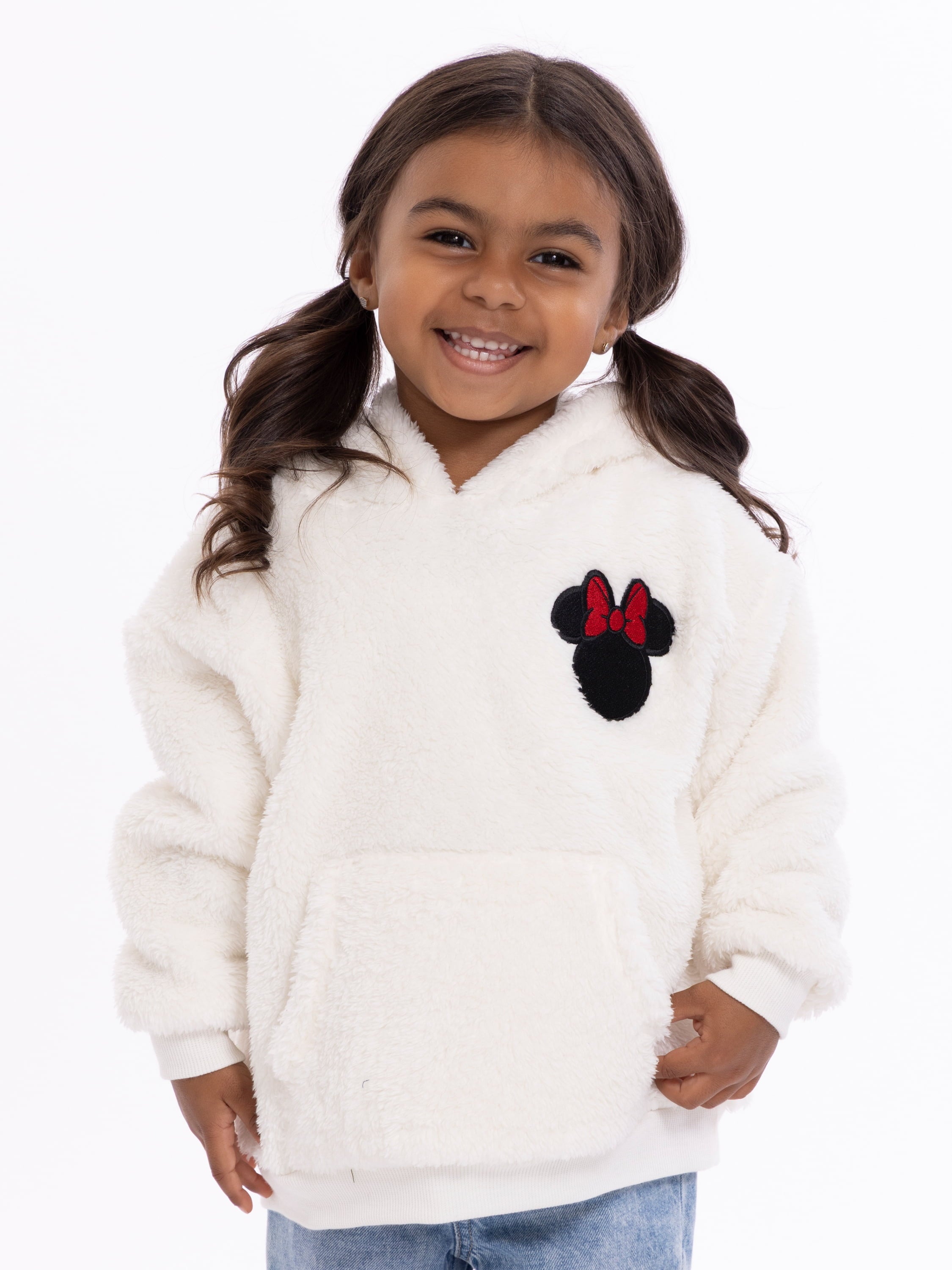 Rudolph the Red-Nosed Reindeer Toddler Girls Plush Cosplay Hoodie, Sizes 12M-5T
