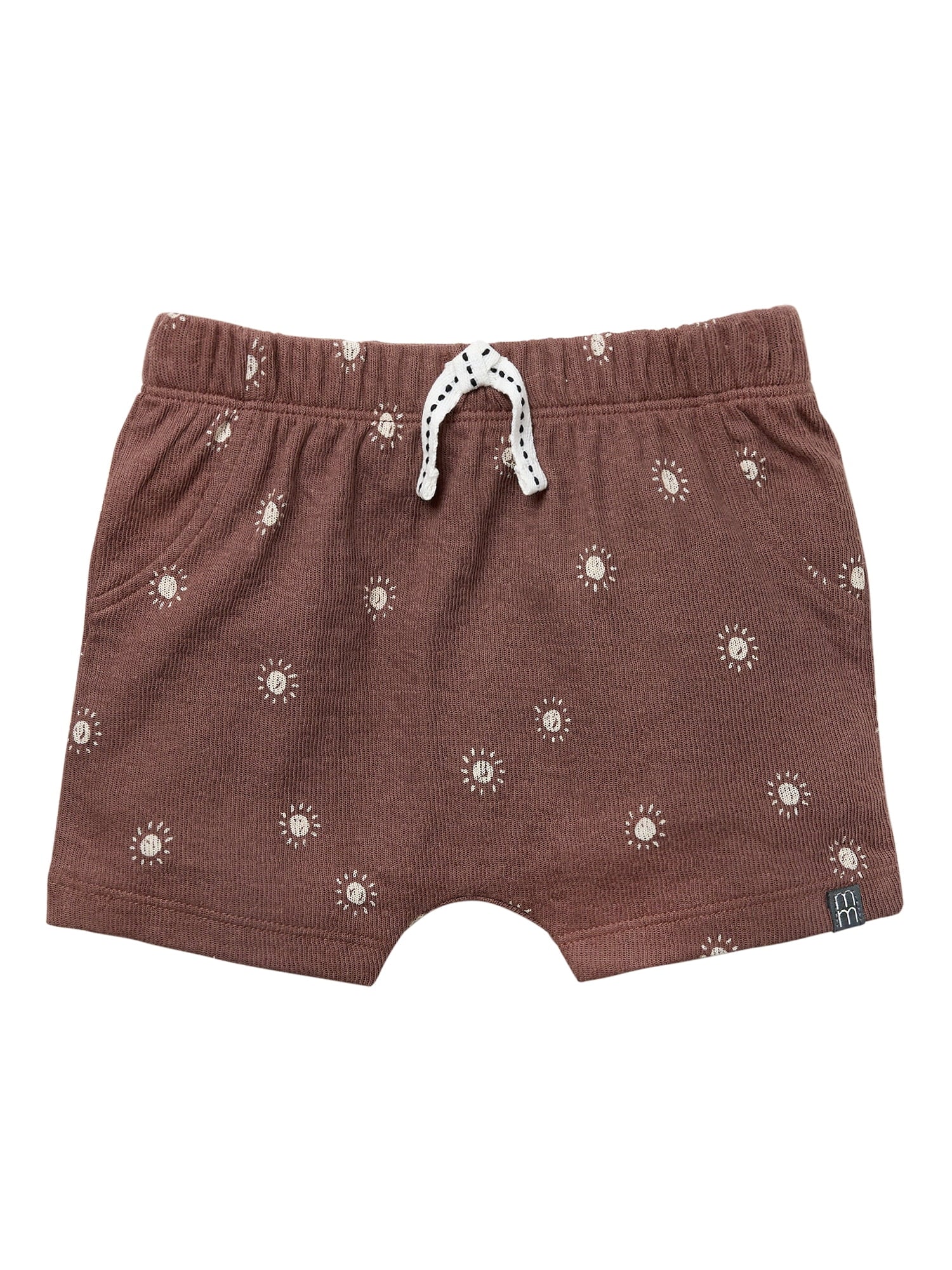 Modern Moments by Gerber Baby Neutral Organic Cuffed Shorts, Sizes 0/3 Months - 24 Months
