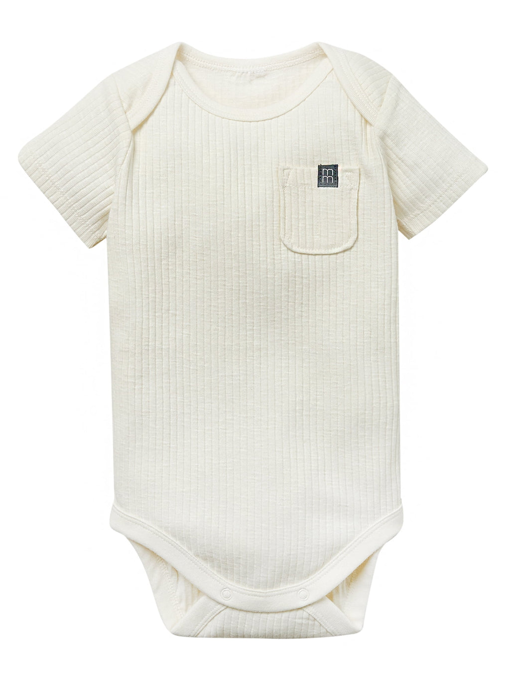 Modern Moments by Gerber Baby Neutral Organic Short Sleeve Bodysuit, Sizes 0/3 Months - 24 Months