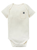 Modern Moments by Gerber Baby Neutral Organic Short Sleeve Bodysuit, Sizes 0/3 Months - 24 Months