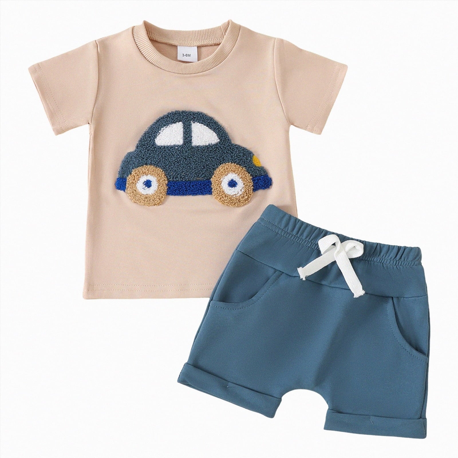 TAmten Baby Boy Clothes 12-18 Months Fall Winter Outfits Letter Crewneck Sweatshirt Casual Pants 2Pcs Clothes Set Fall Outfits Winter Clothes Set(AG,3-6 Months)