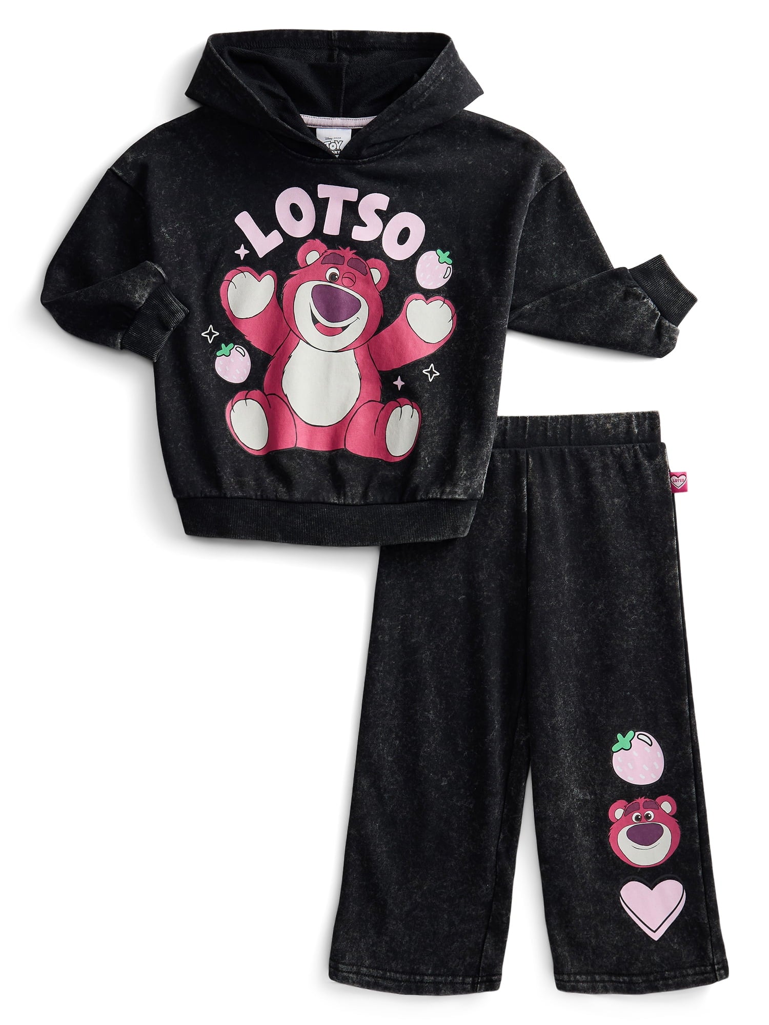 Ford Bronco Toddler Girls Long Sleeve Graphic Hoodie and Matching Sweatpants Set, 2-Piece, Sizes 12M-5T