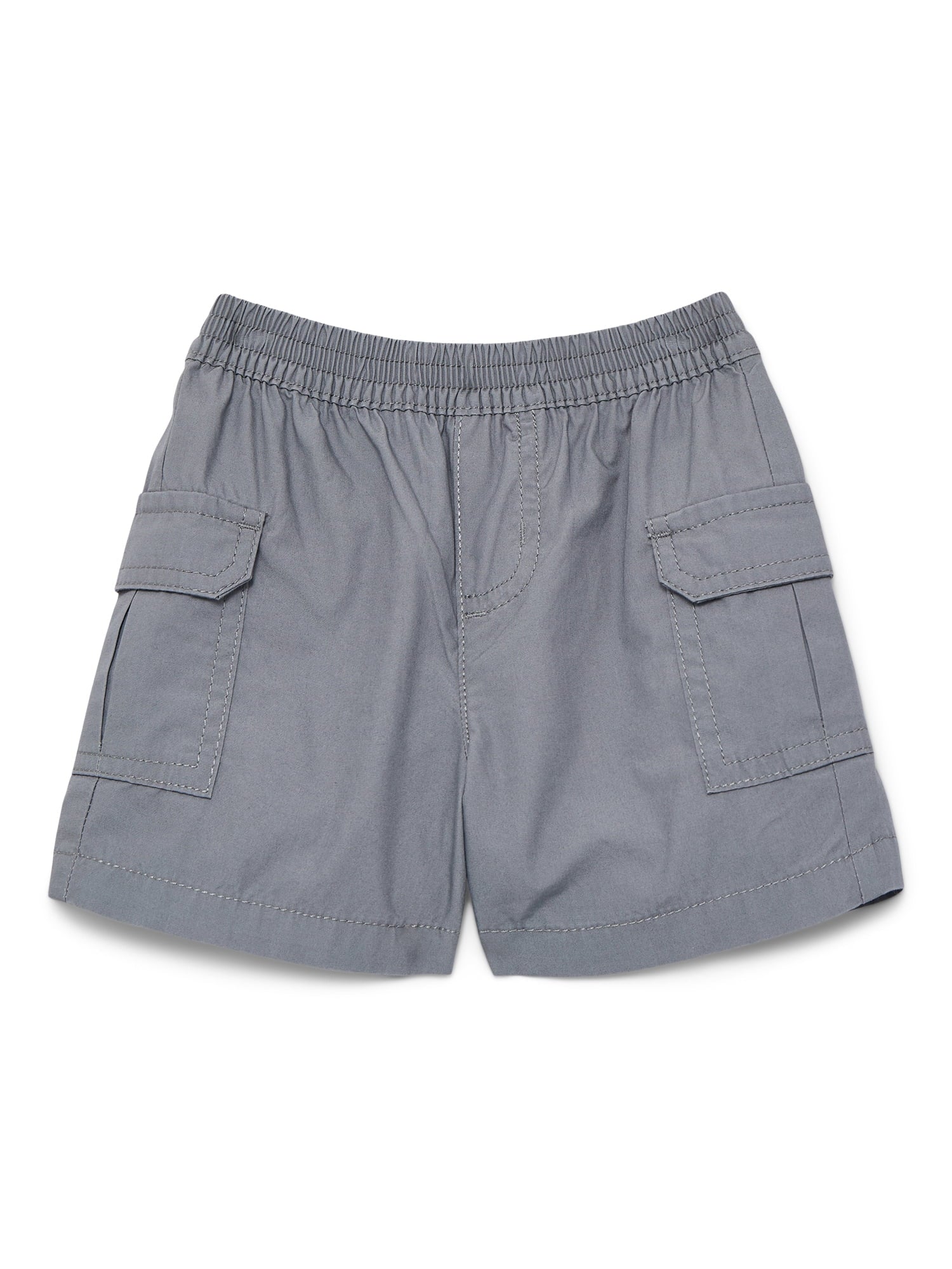 Wonder Nation Baby Boys Cotton Twill Drawstring Shorts, Sizes 0M-24M