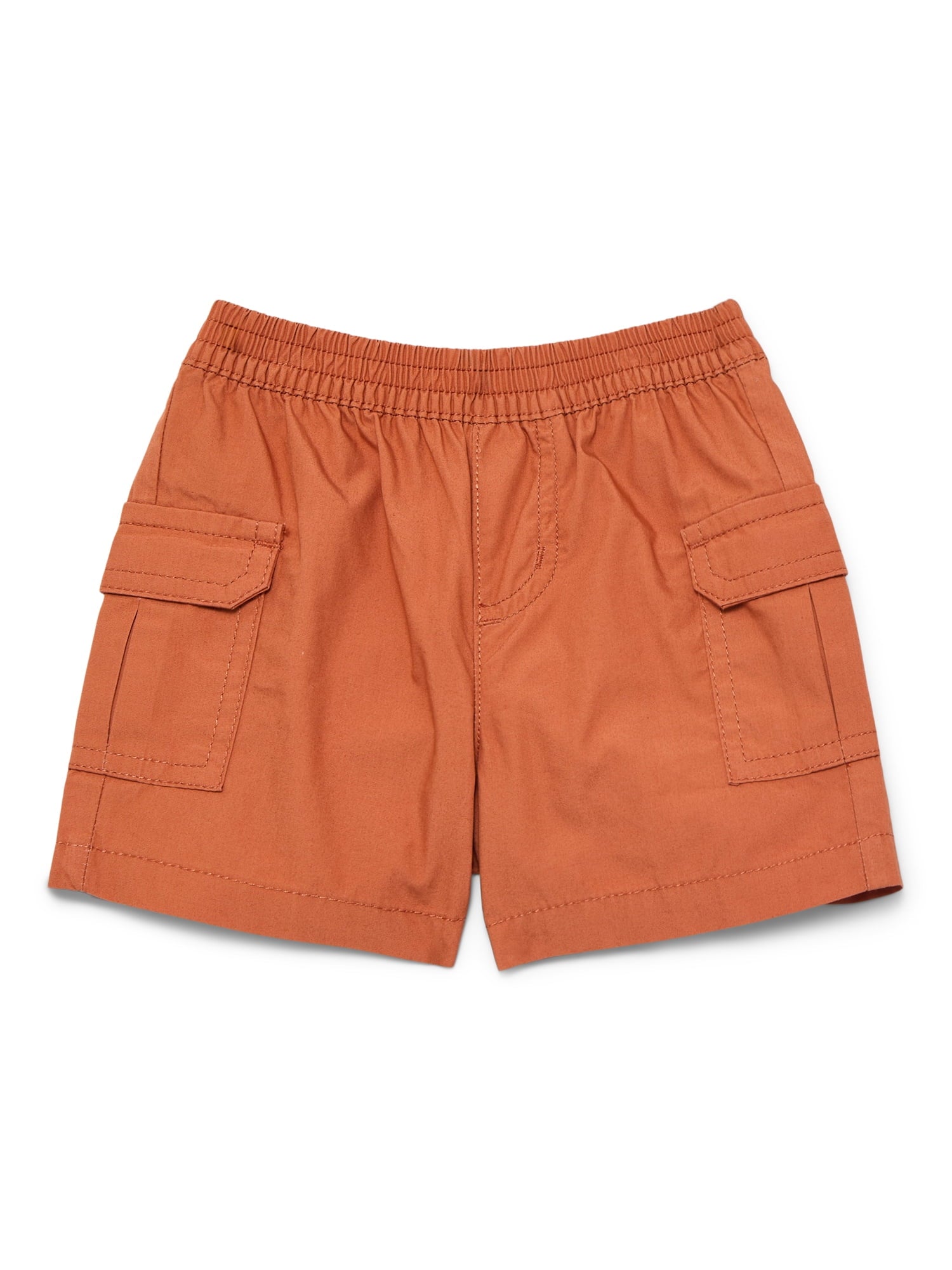 Wonder Nation Baby Boys Cotton Twill Drawstring Shorts, Sizes 0M-24M