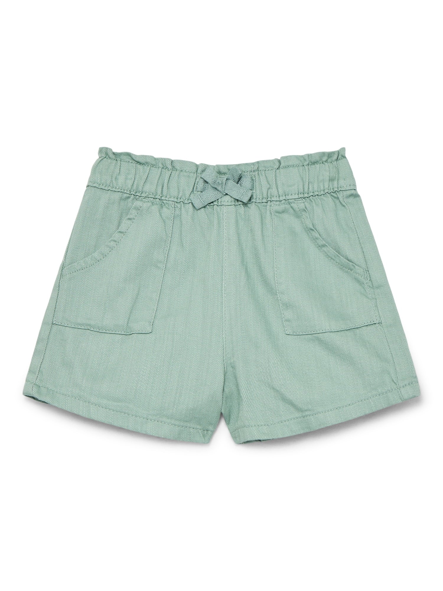 Wonder Nation Baby Girl Woven Shorts, Sizes 0-24 Months