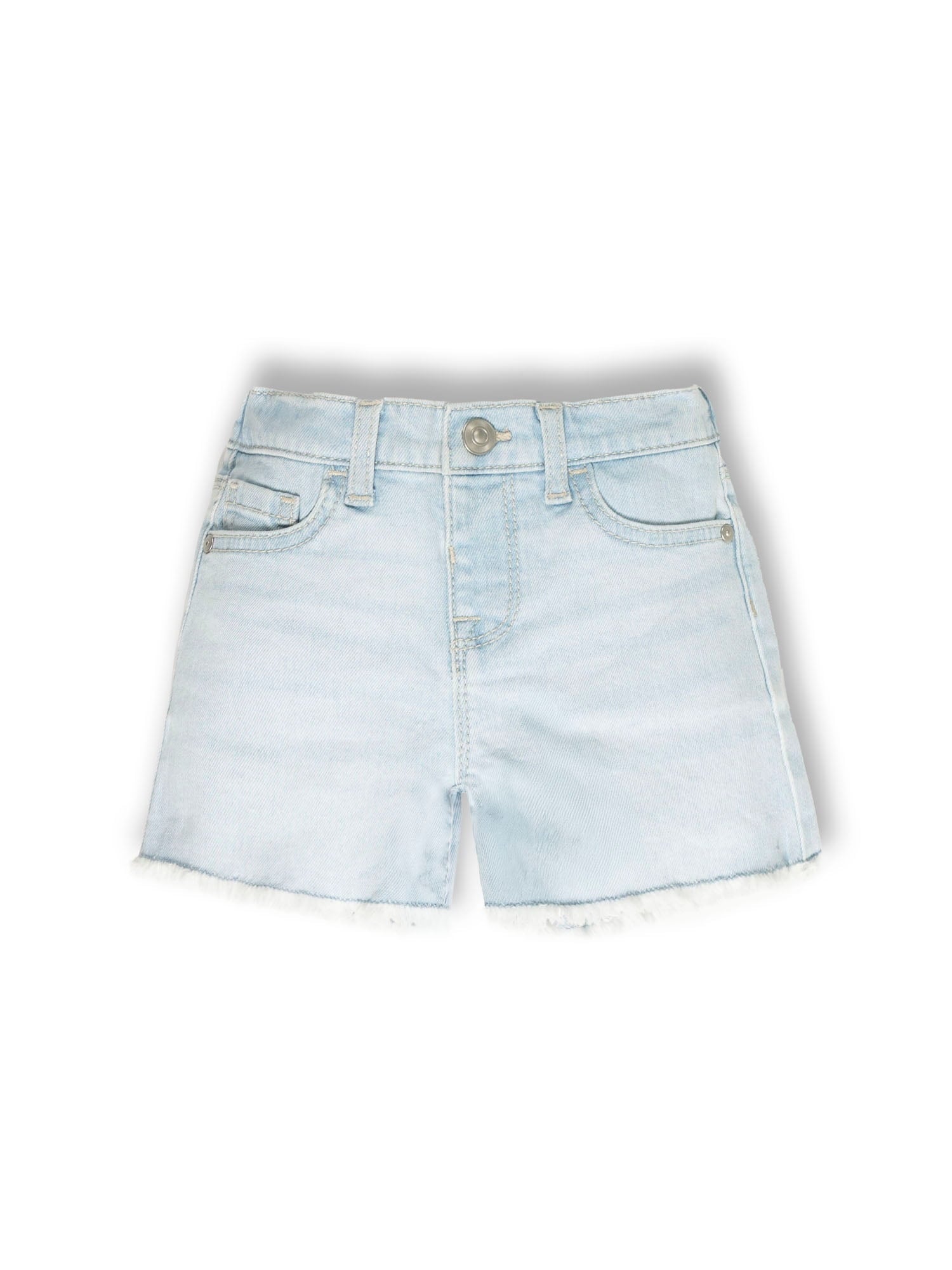 Wonder Nation Toddler Girl Denim Short, Sizes 12 Months - 5T