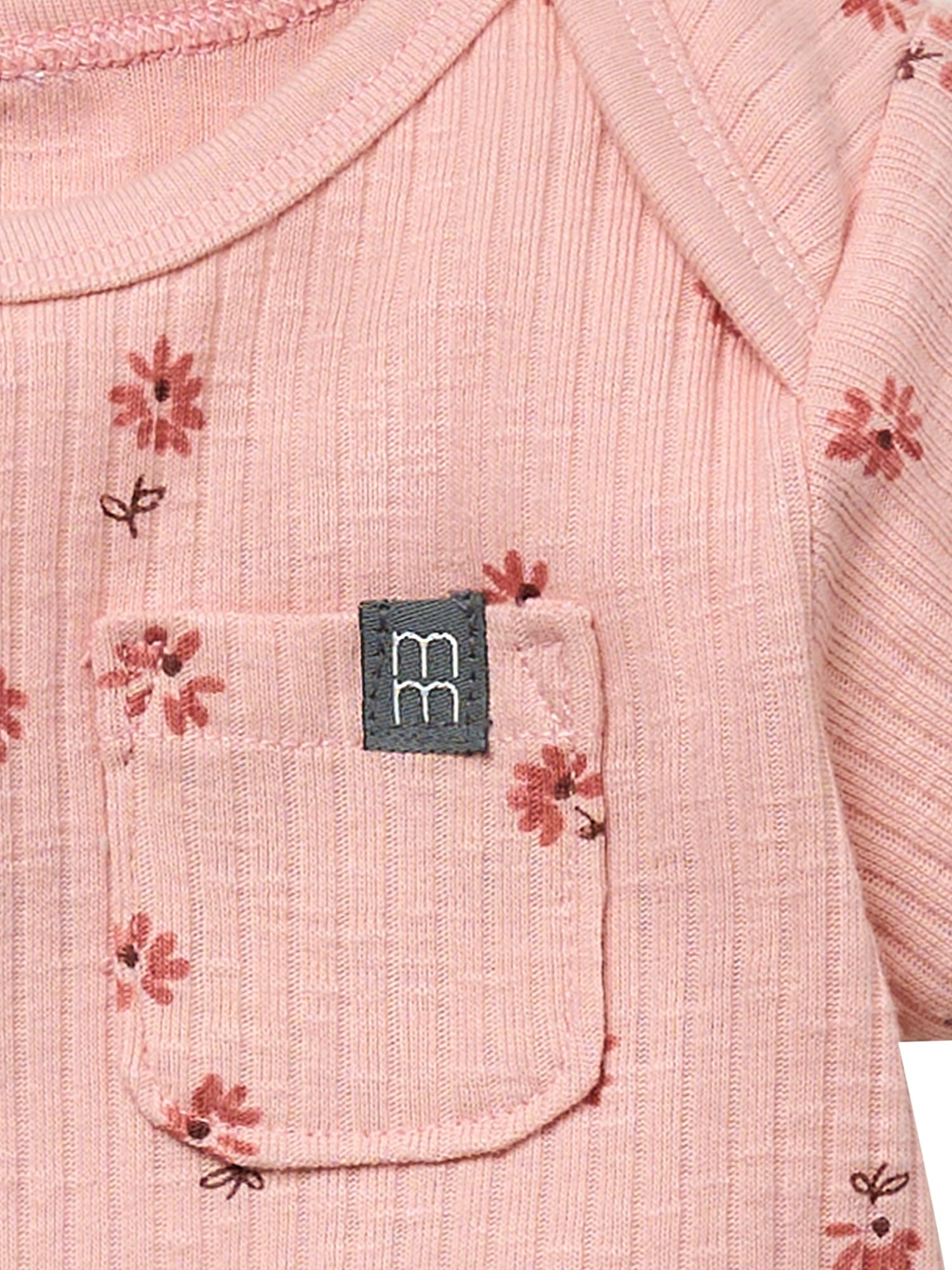 Modern Moments by Gerber Baby Neutral Organic Short Sleeve Bodysuit, Sizes 0/3 Months - 24 Months