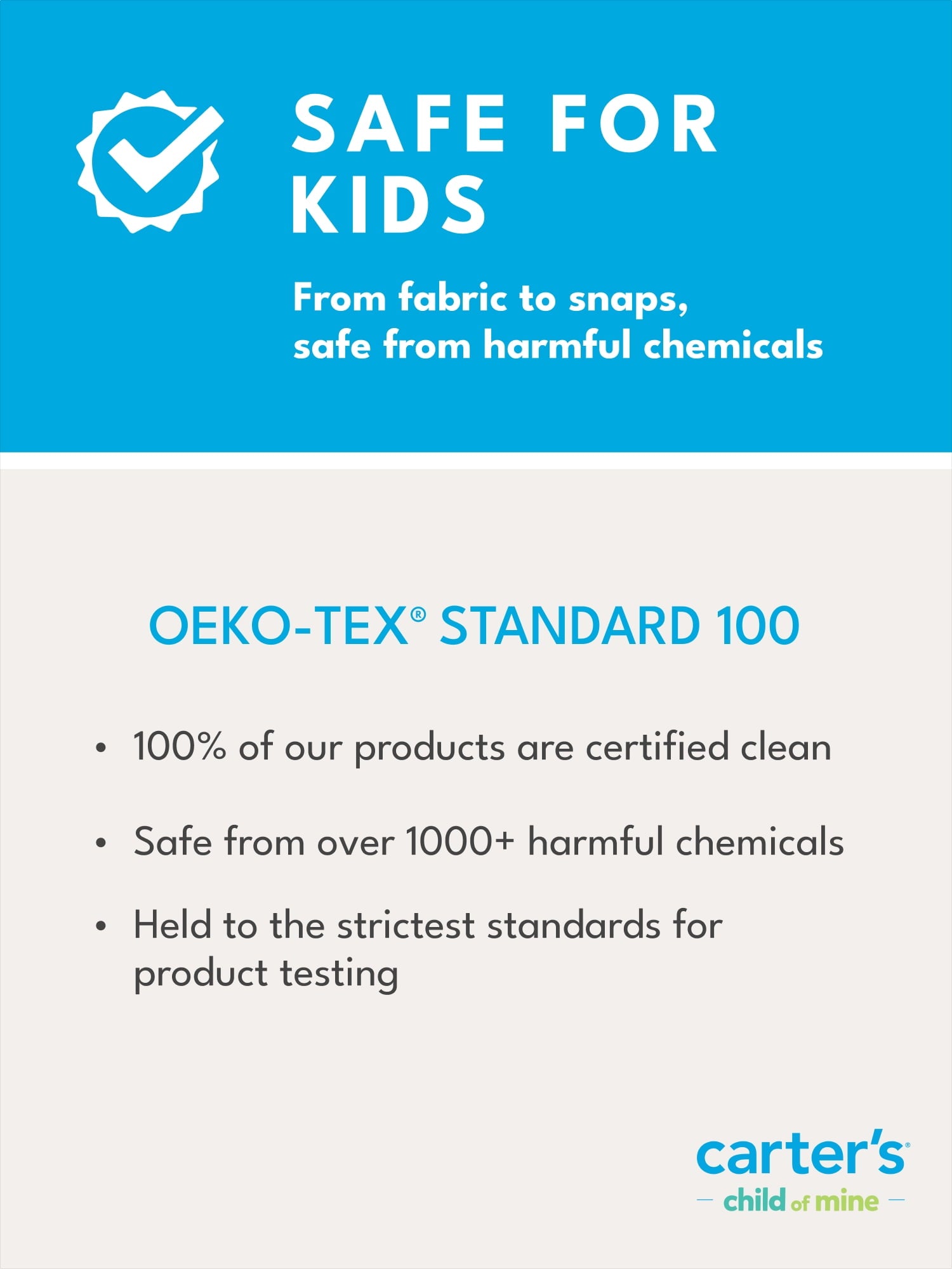 Carter's Child of Mine Baby Bodysuits, 3-Pack, Sizes Preemie-24 Months