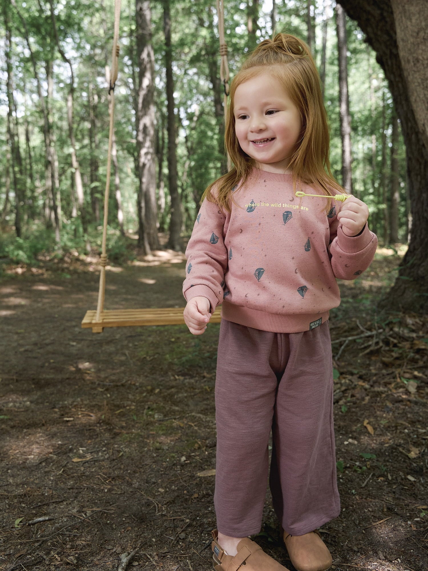 Modern Moments x Where the Wild Things Are Baby and Toddler Neutral Elevated Sweatshirt, Sizes 0/3 Months - 5T