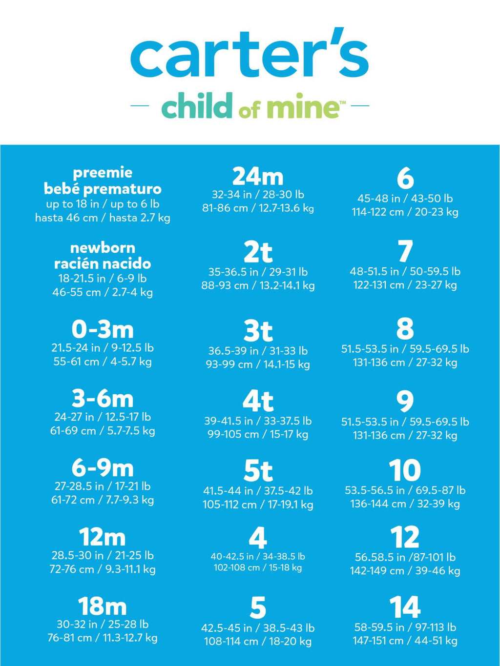 Carter's Child of Mine Baby Girl ComfySoft Dress Set, 2-Piece Sizes Preemie-6/9 Months