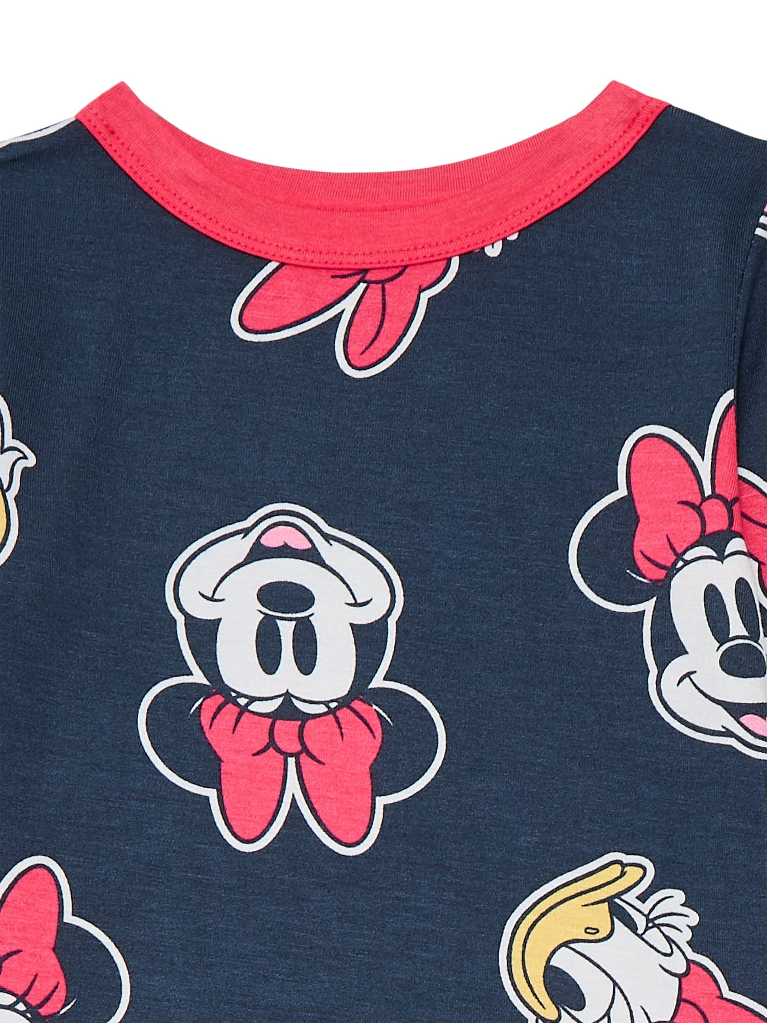 Disney Minnie Mouse Toddler Girls Long Sleeve Top and Pants Sleepwear Set, 2-Piece, Sizes 12M-5T