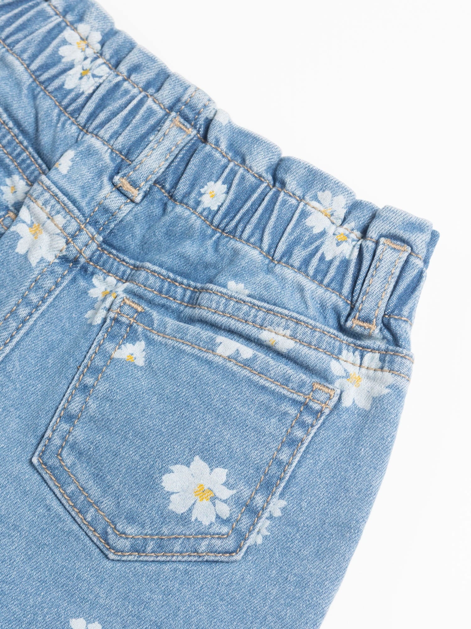 Wonder Nation Toddler Girl Denim Short, Sizes 12 Months - 5T